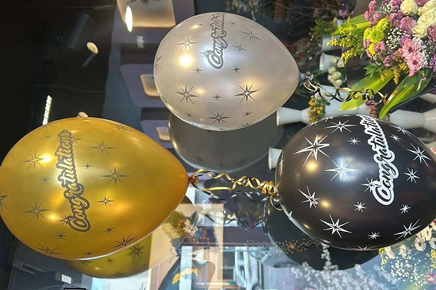 Graduation Helium Balloon Set