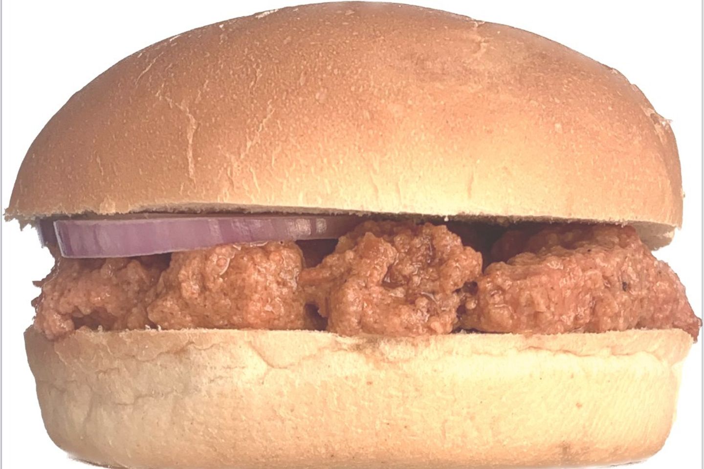 Nanna's Burger Bun With Chicken Tikka Masala