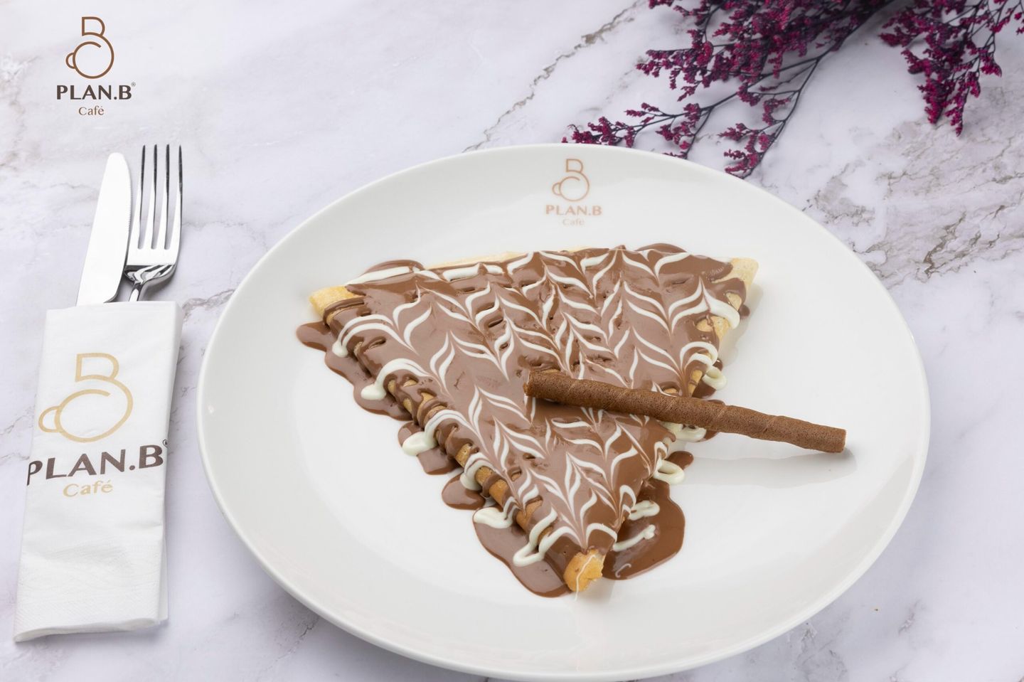 Belgian Chocolate Crepe