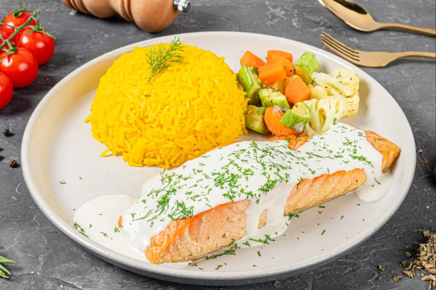 Grilled Salmon