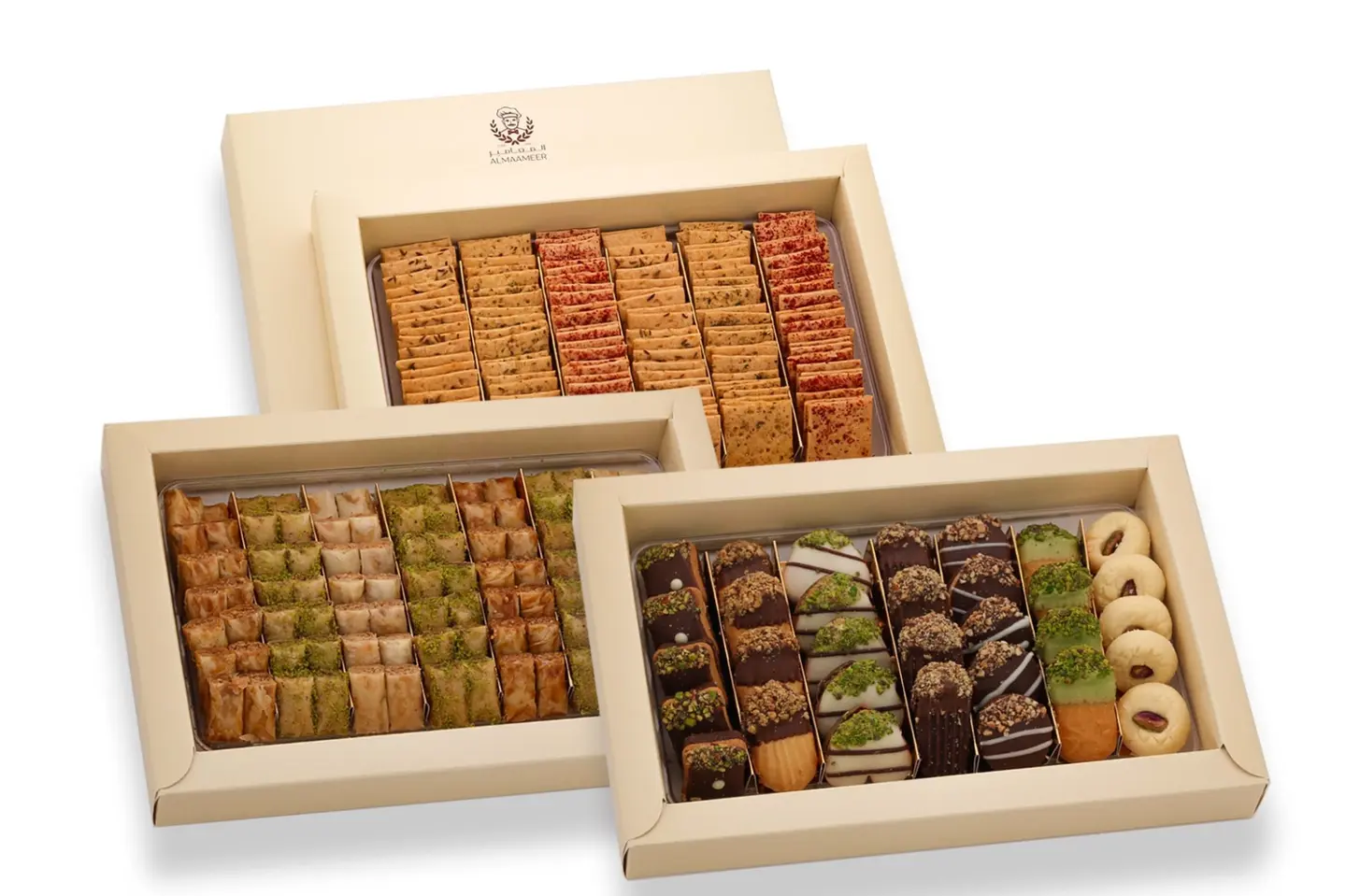 Package Betty Four Citrus And Baklava Fingers