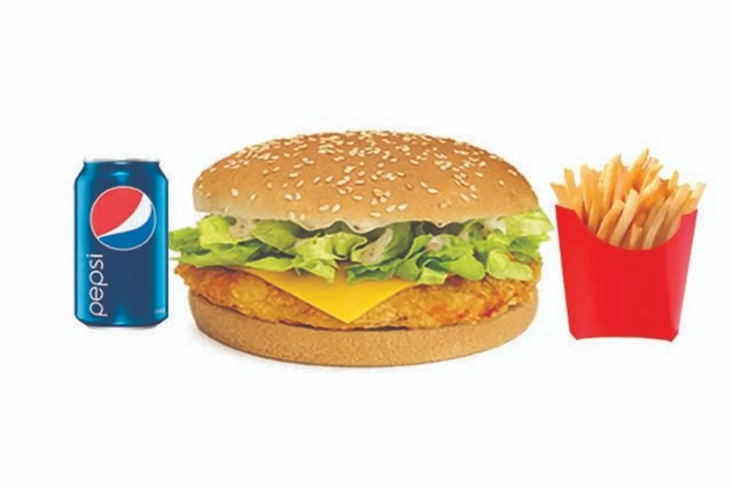 Chicken Burger (Meal)