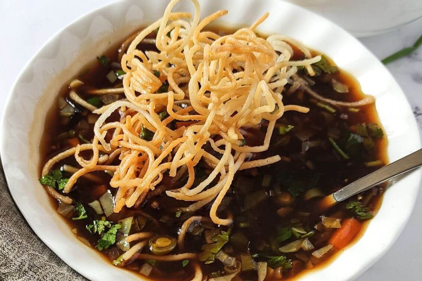 شوربة خضار مانشو