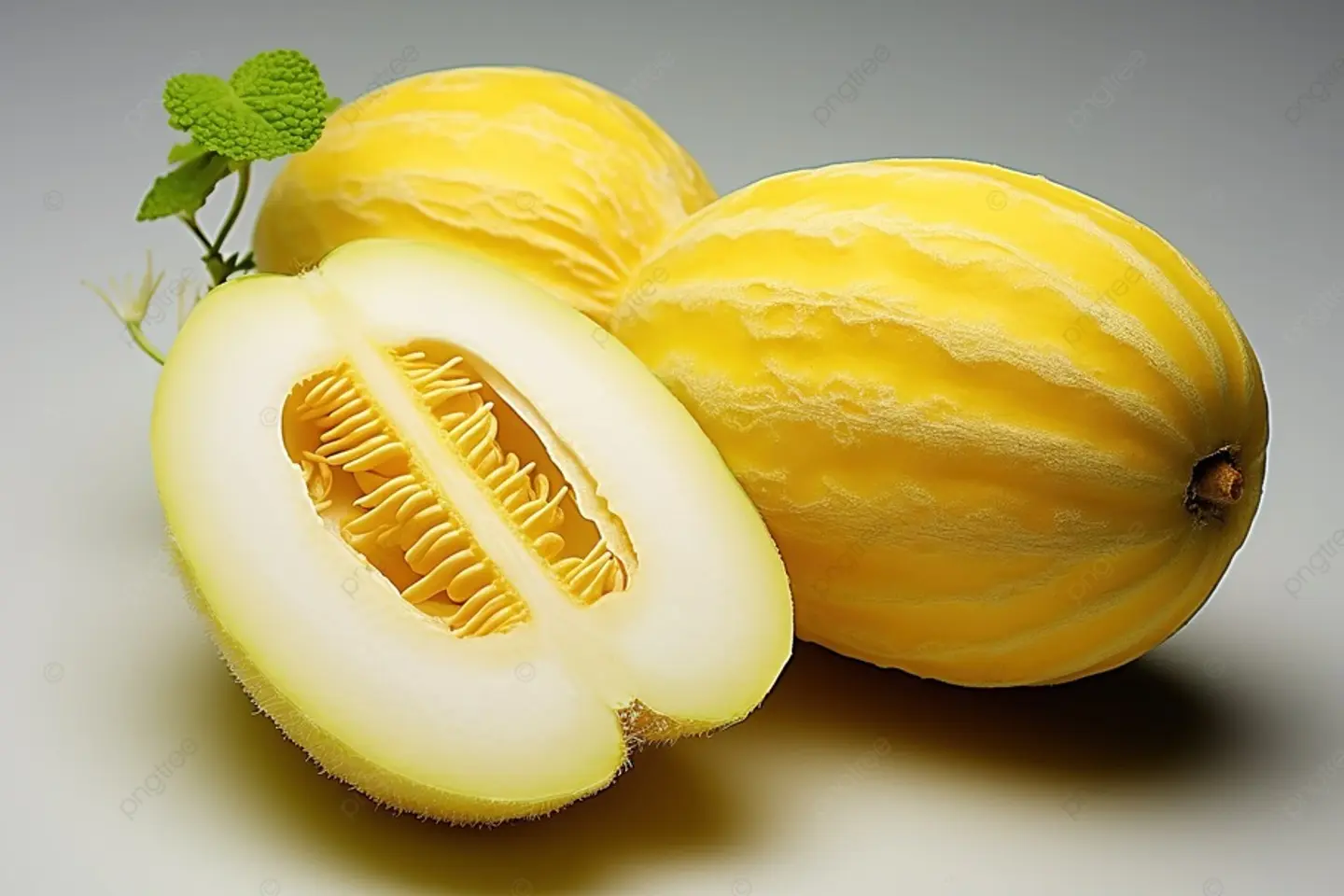 Sliced Cantaloupe