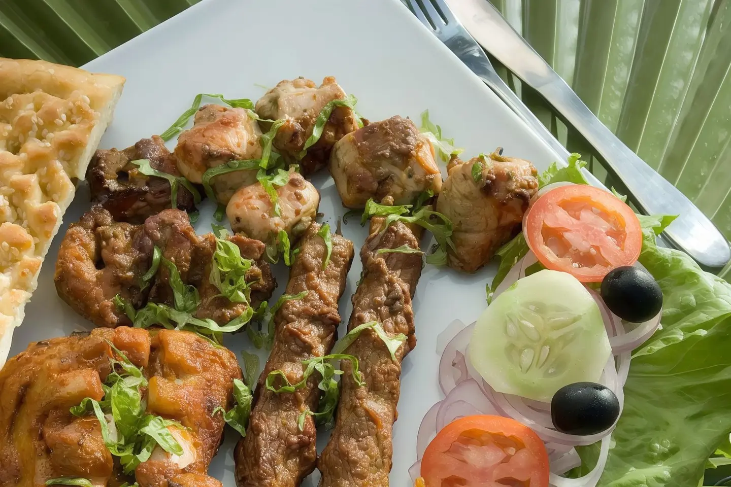 Beef Boti Seekh Takka Bbq