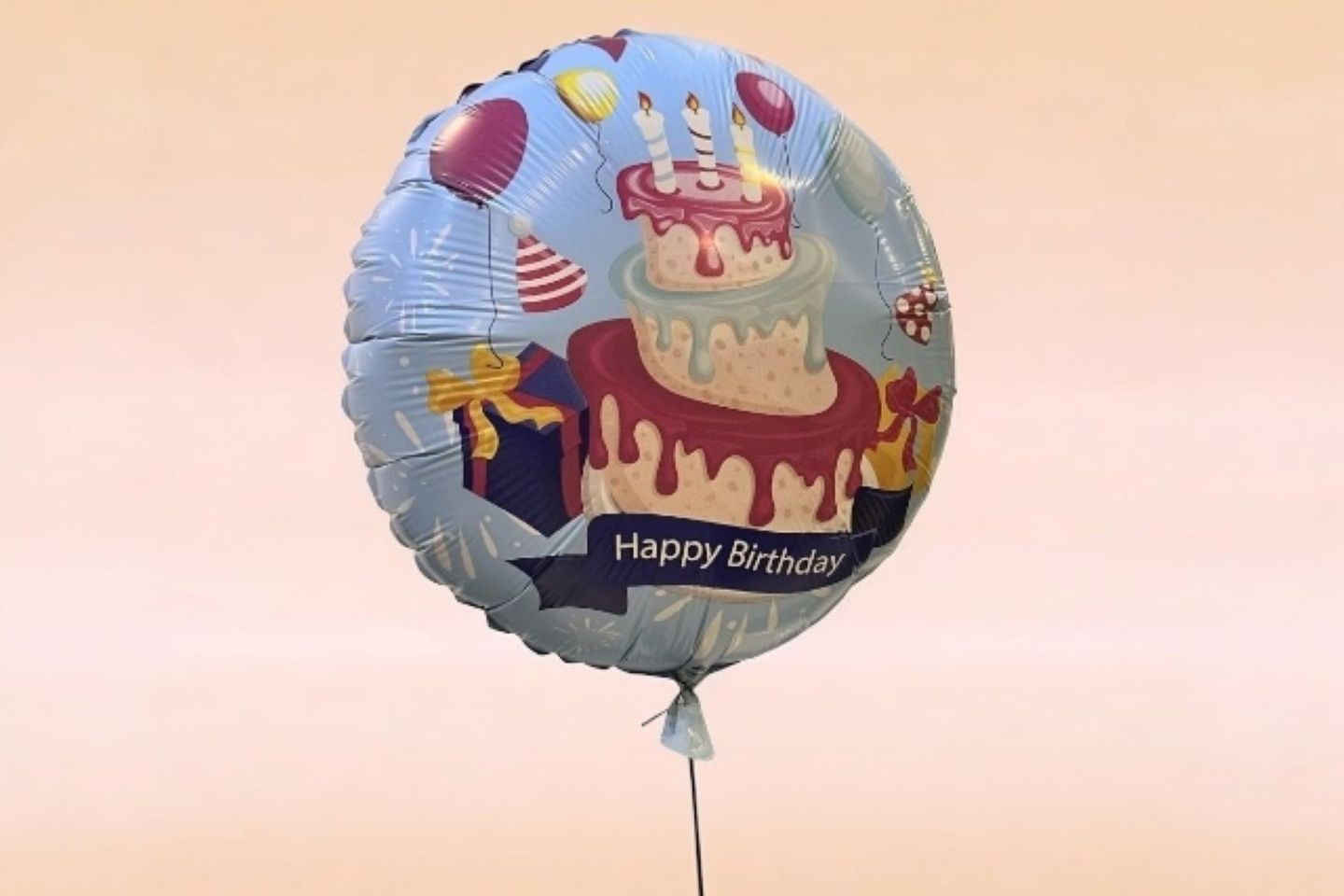 Happy Birthday Blue Balloon