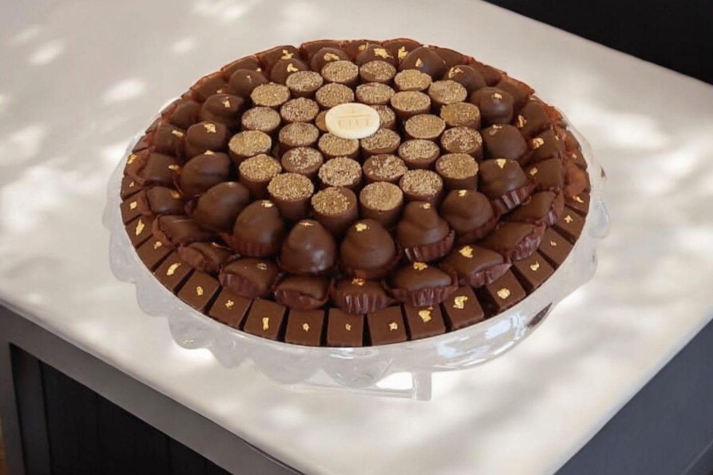 Luxury Crystal Chocolate Tray