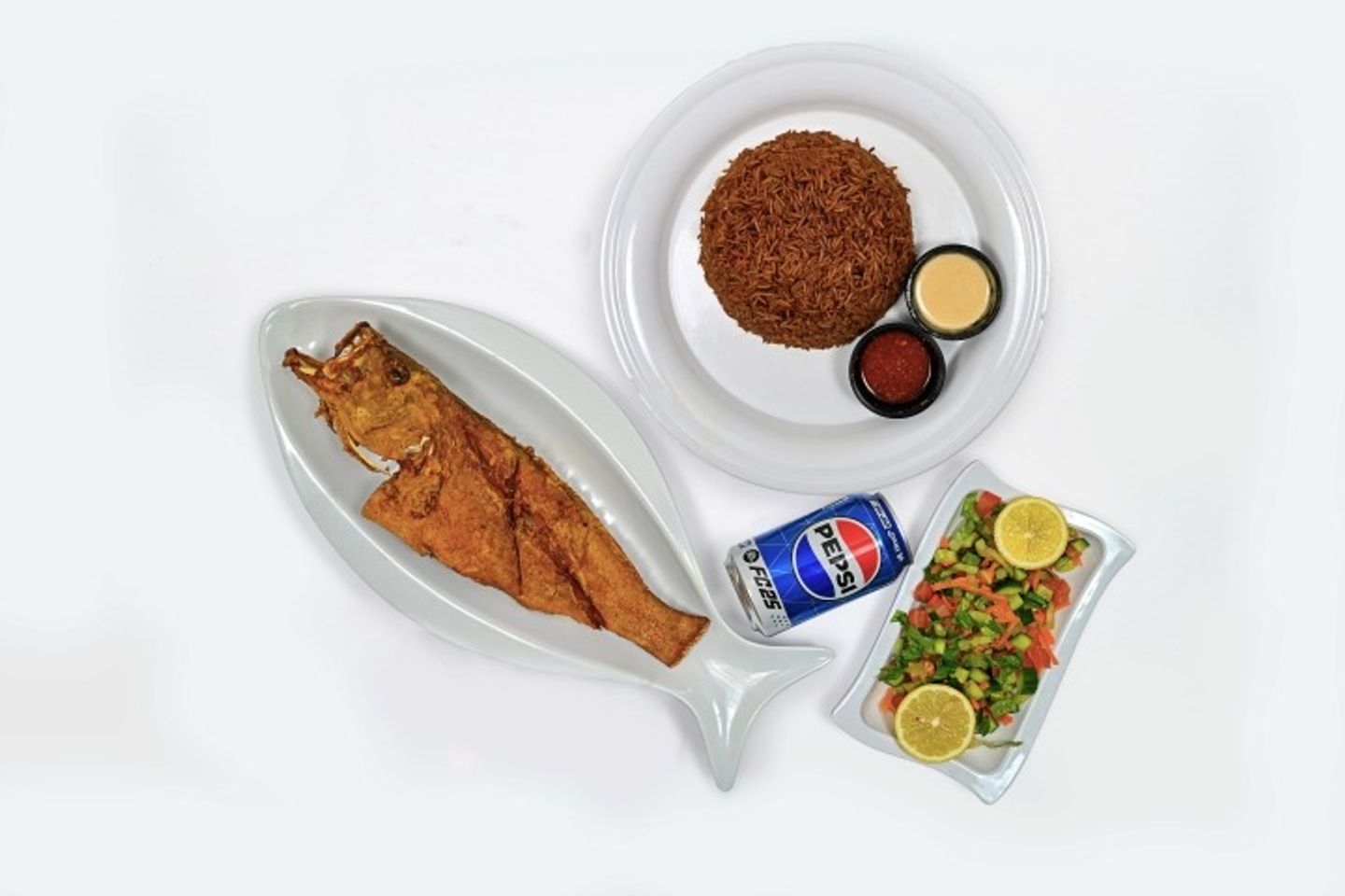 وجبة سمك الهامور