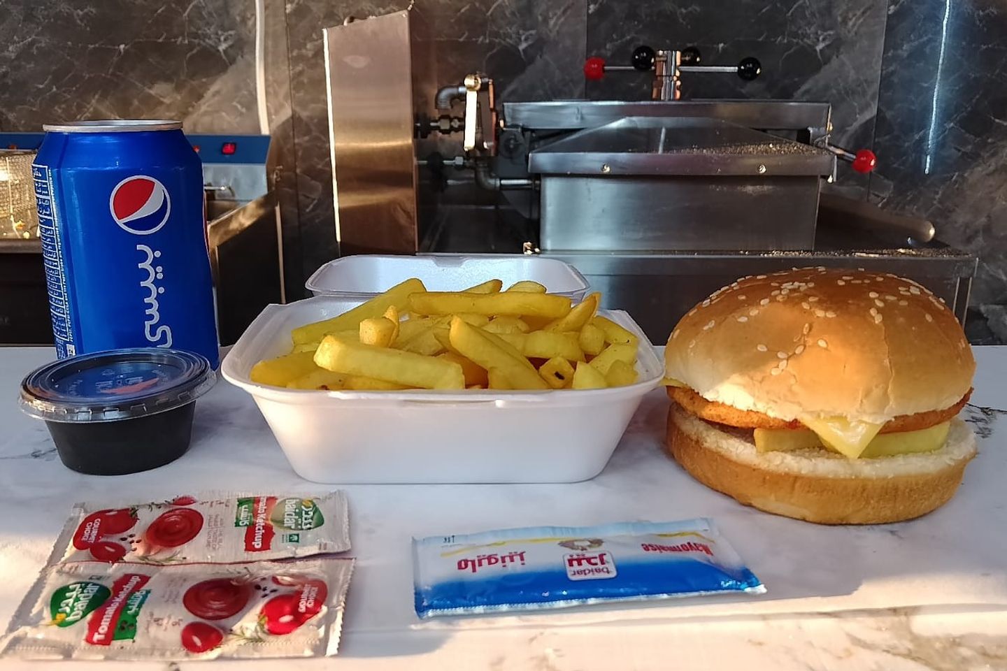 Burger Menu Chicken