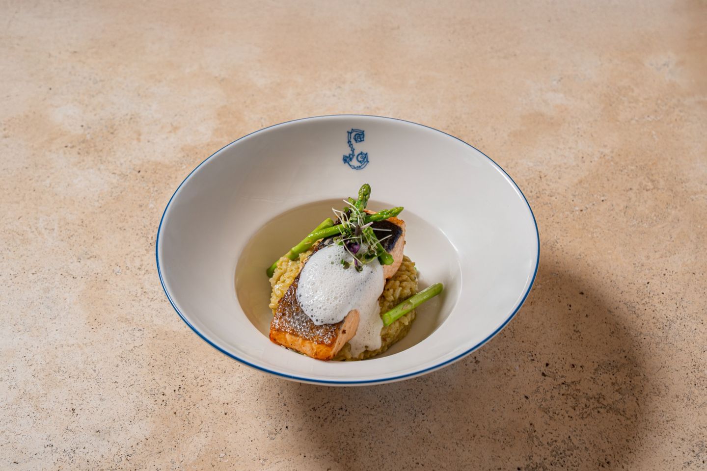 Risotto Pesto Salmon