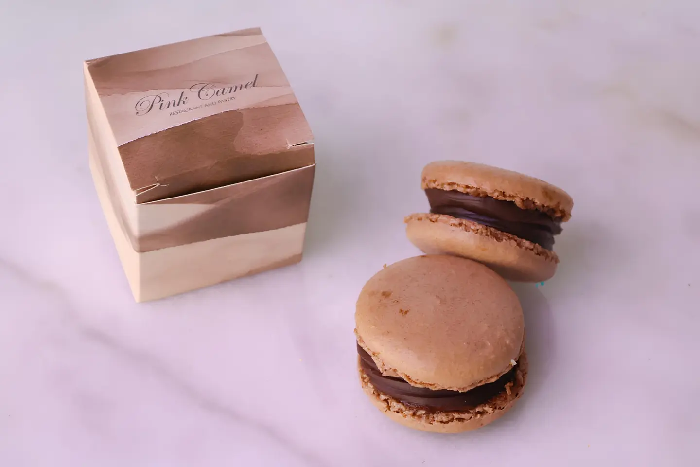 ماكرون شكولاتة موس