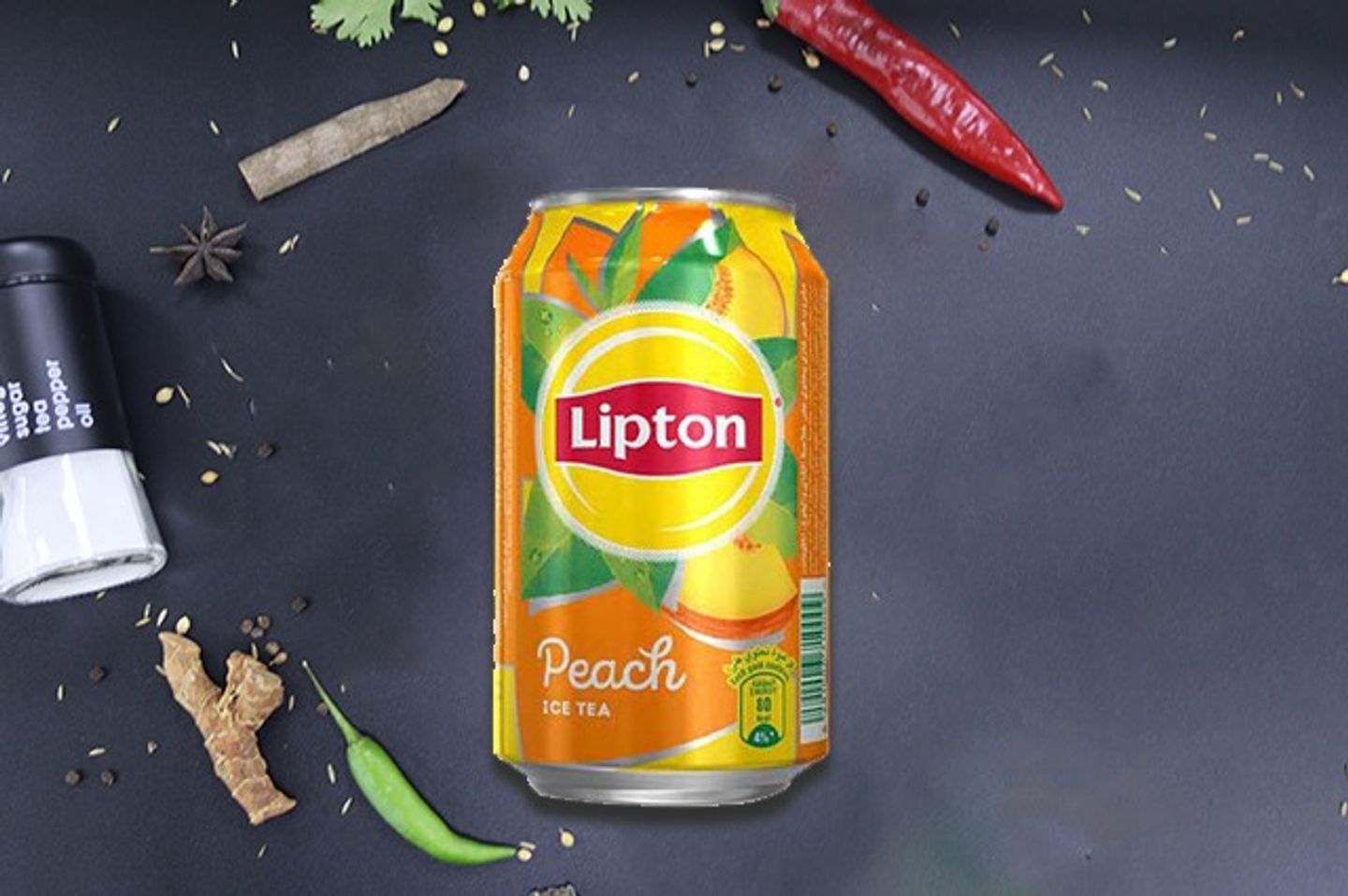 ليبتون شاي مثلج بالخوخ
