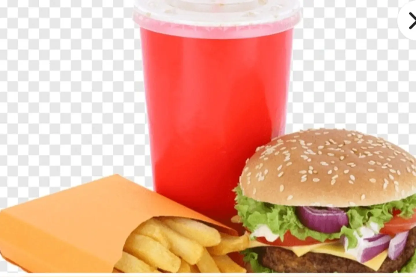 Beef Burger Meal