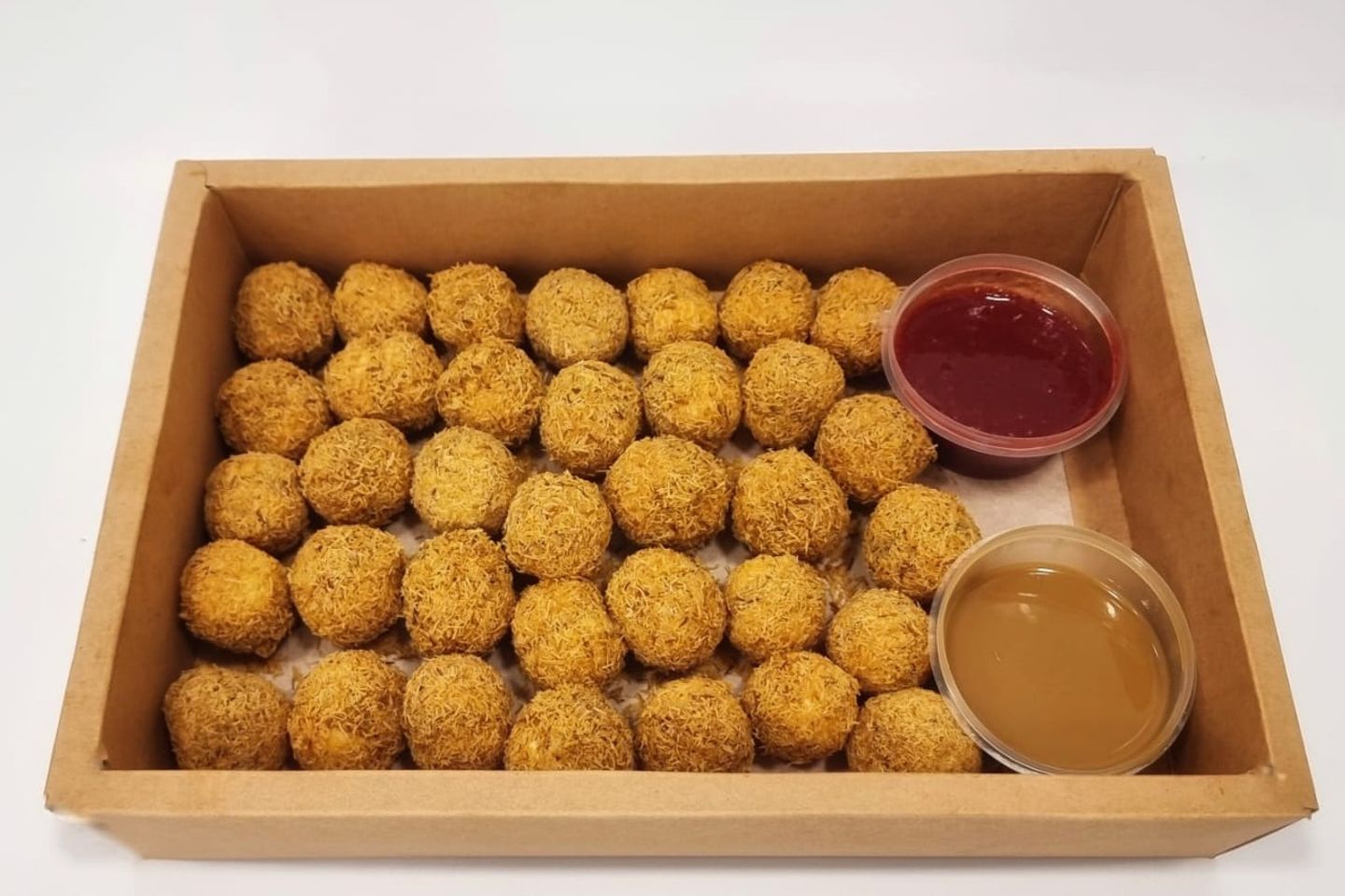 Kunafa Cheesecake Bites