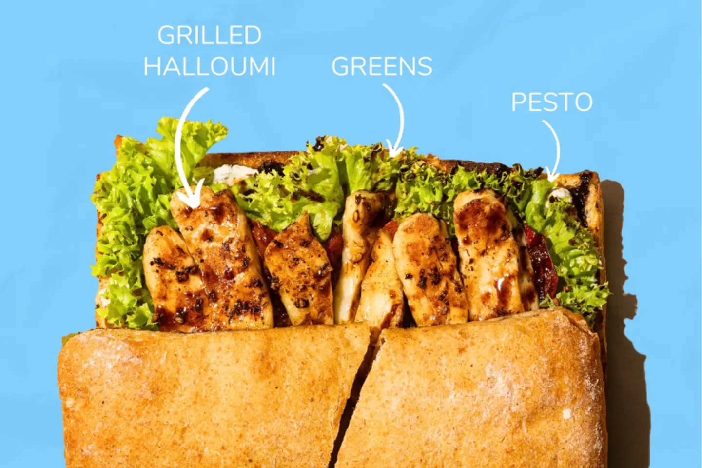 Halloumi Pesto