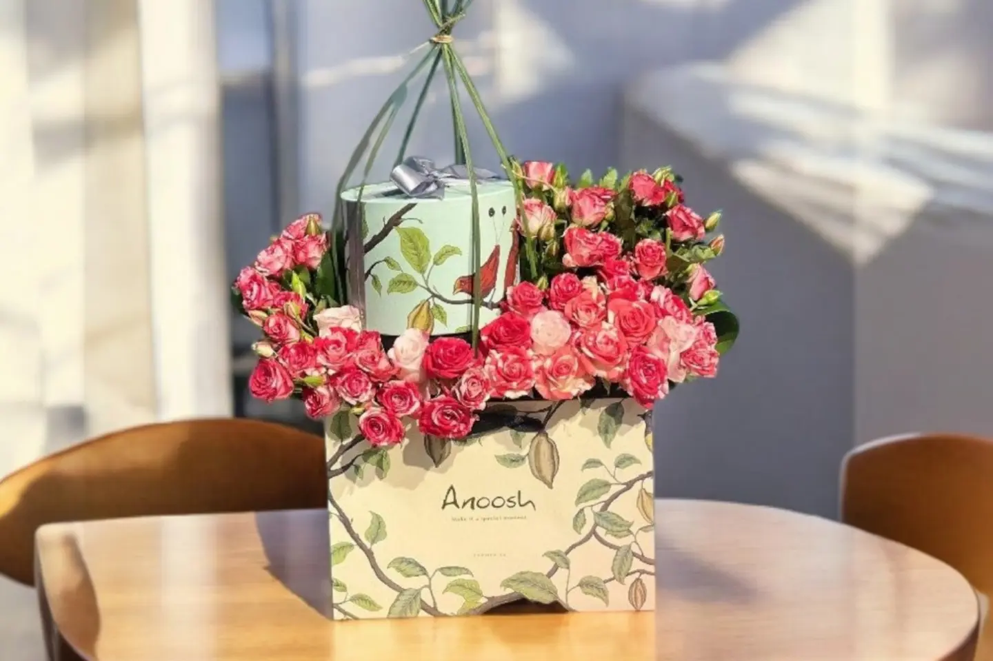 Chocolate With Baby Rose Double Color