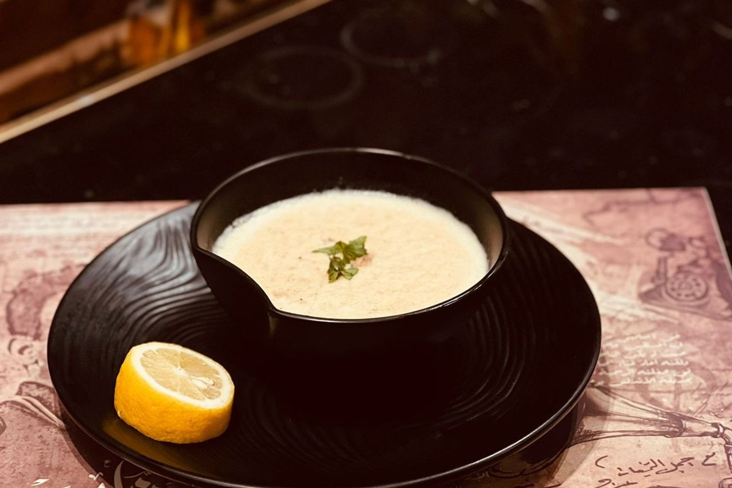 شوربة كريمة الدجاج
