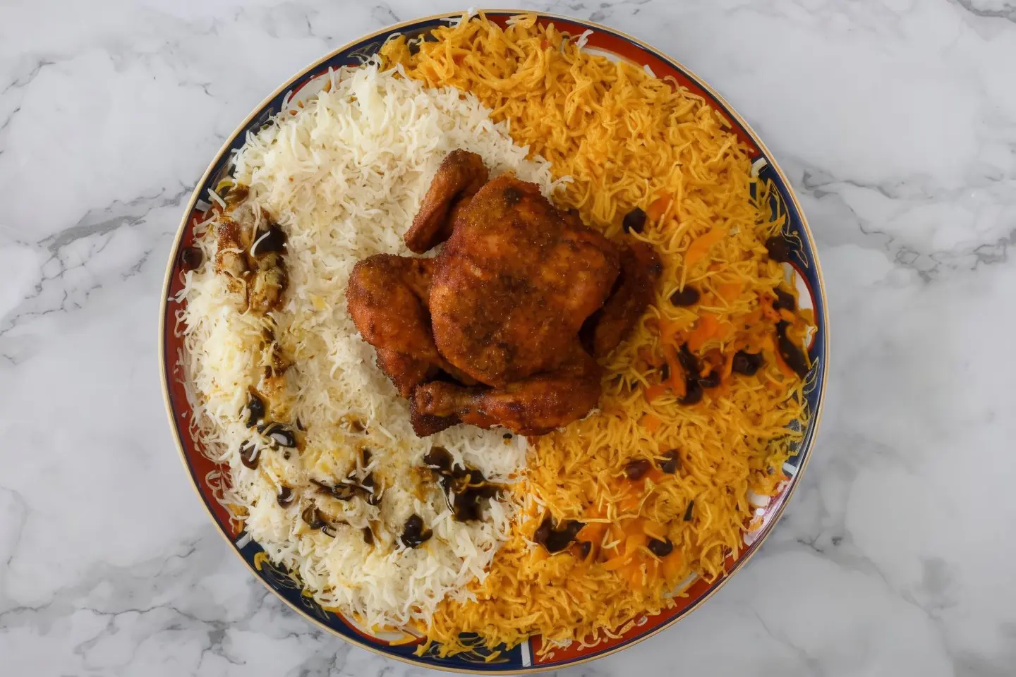 حبه دجاج مقلي بزيت