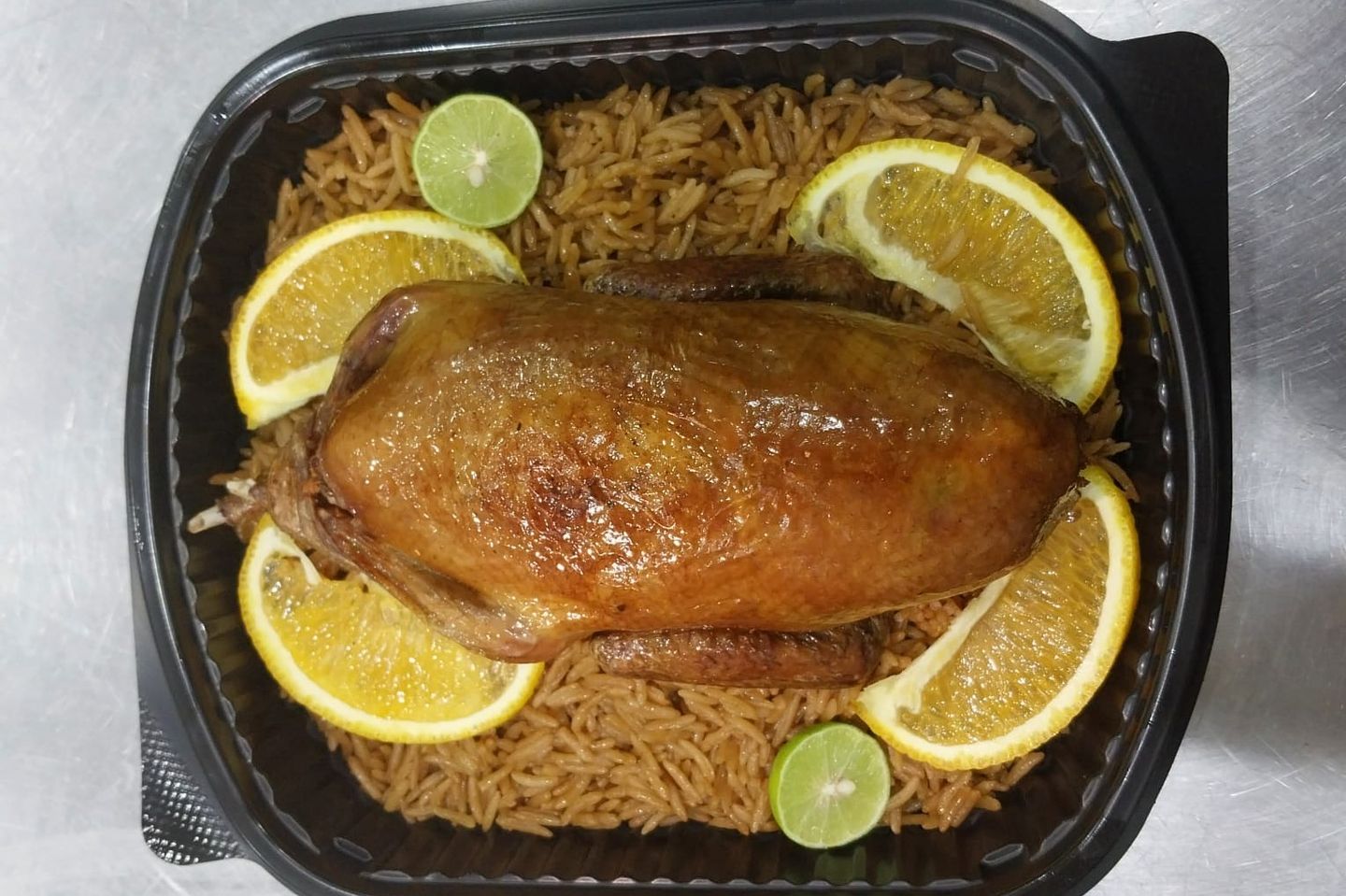 Stuffed Seafood Pigeon