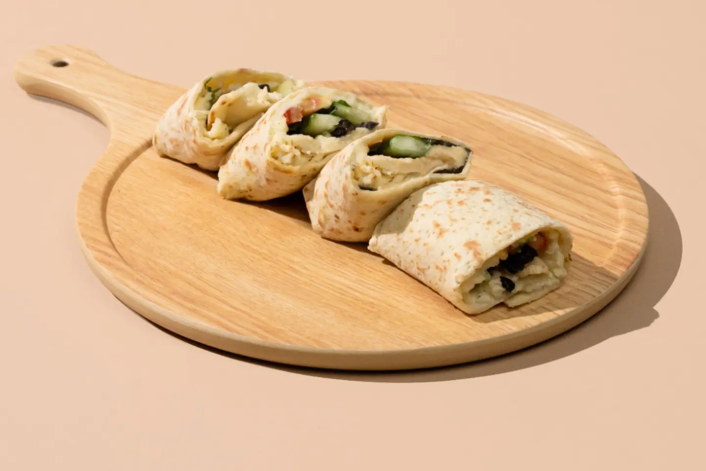 Halloum Veggies Roll