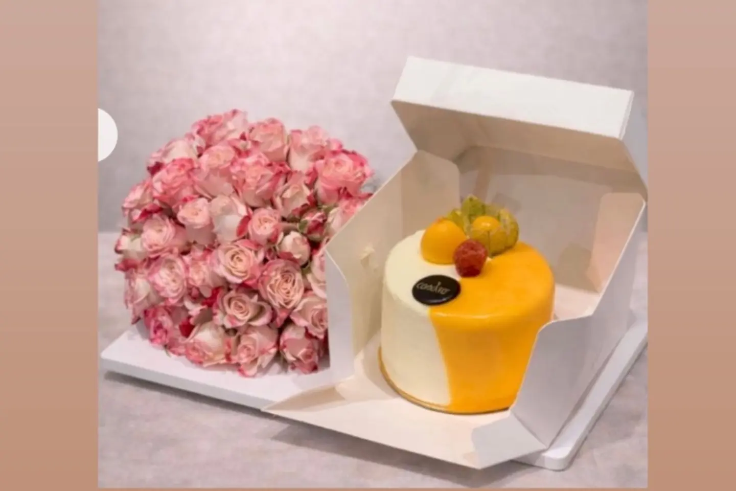 تنسيق كيكة المنجو كنديراء