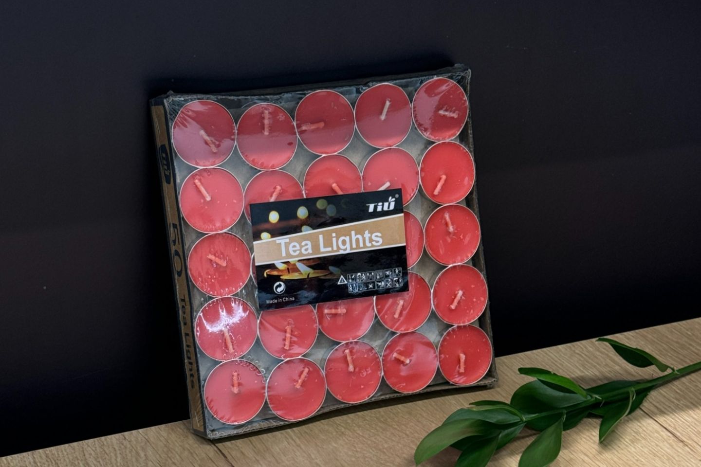 Red Candle Box