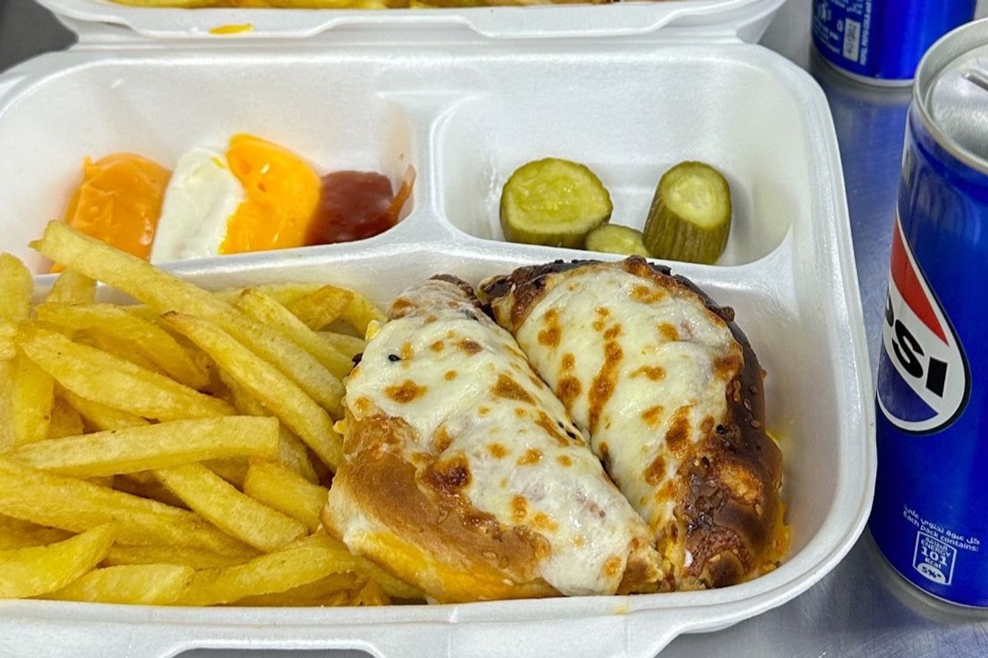 Shawarma Burger Meal