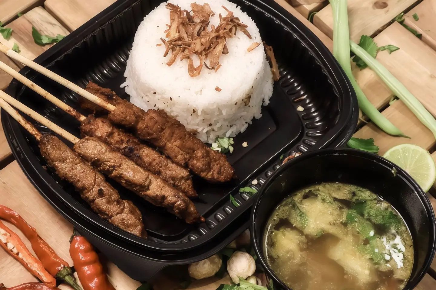 Madura Beef Satay Meal