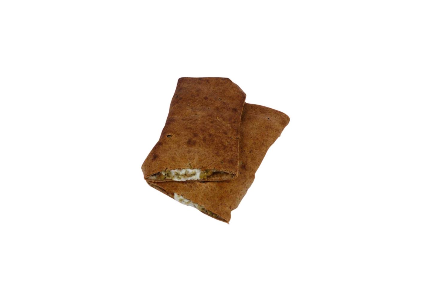 خبز أحمر فلافل باللبنه