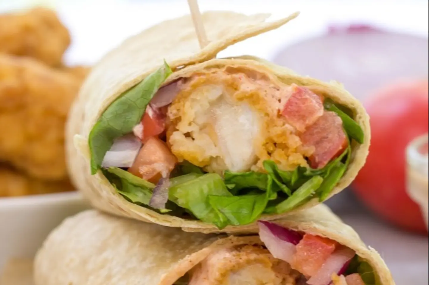 Crispy Chicken Strip Wrap