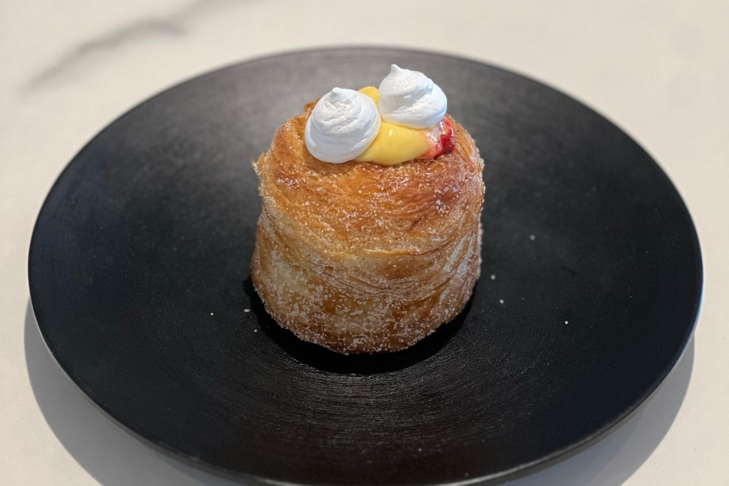 Passion And Raspberry Cruffins