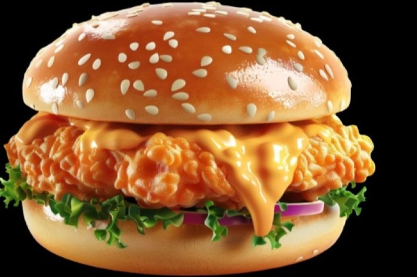 Spicy Peri Peri Burger