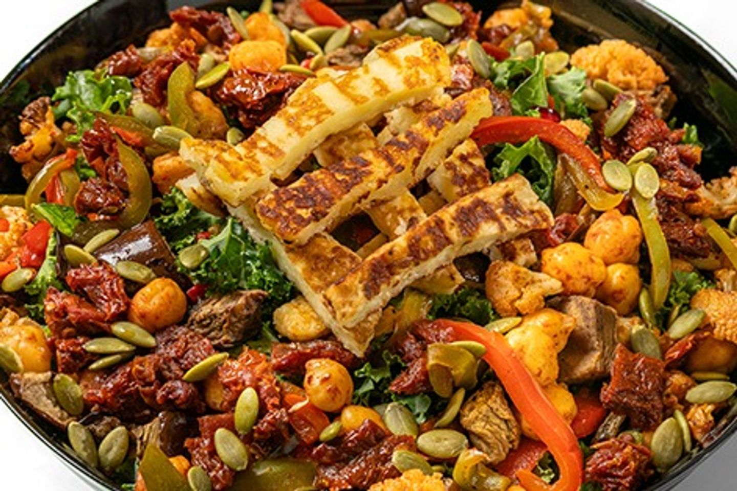 Family Size Grilled Salad