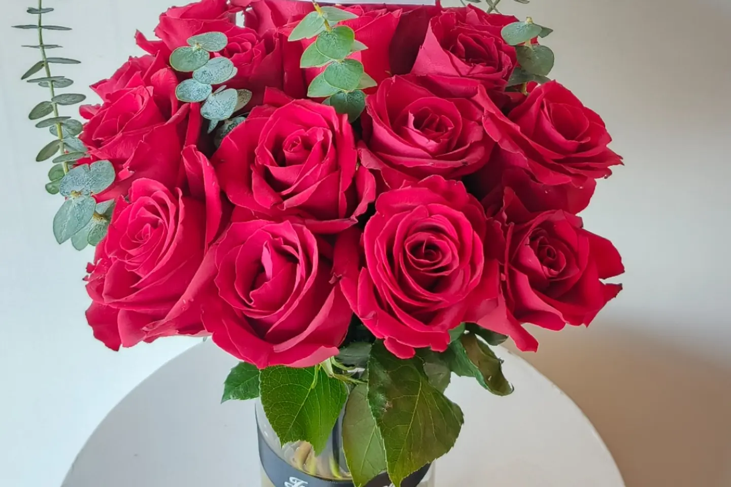 Vase With Flowers Clor Red Number 27