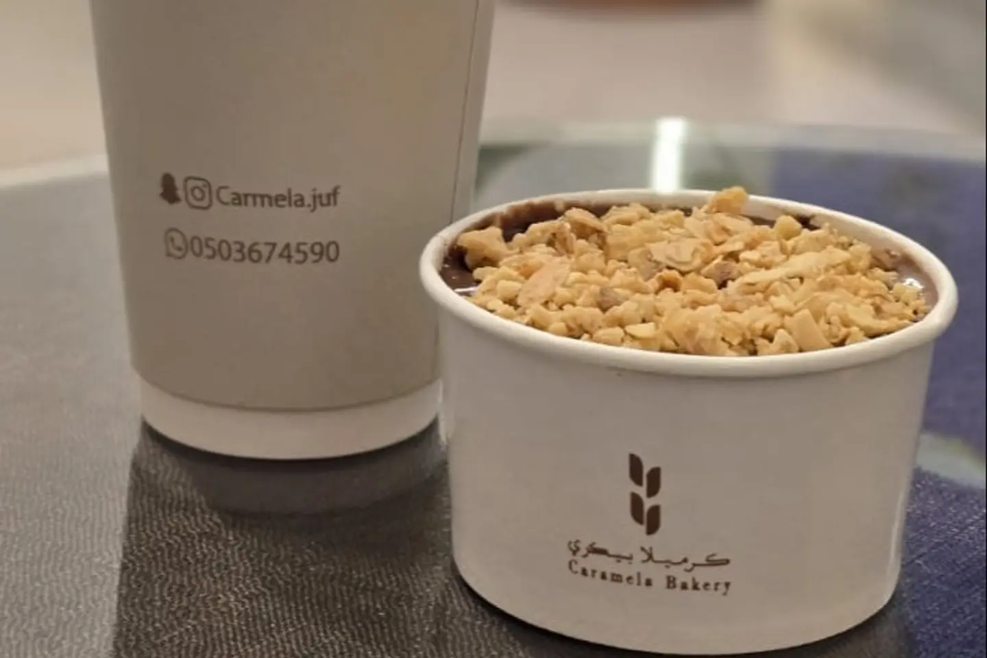 A Cup Of Pudding With Coffee Today Hot