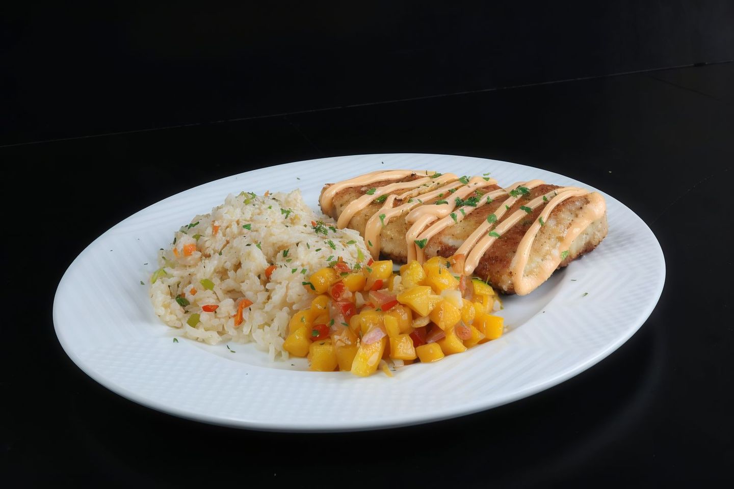 Crusted Tilapia Fish
