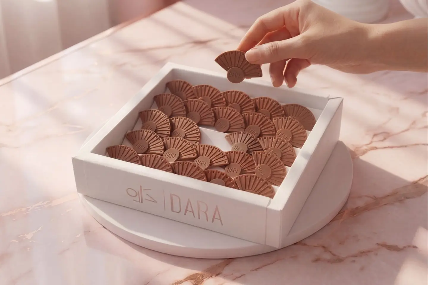 Signature Chocolate Fans Box