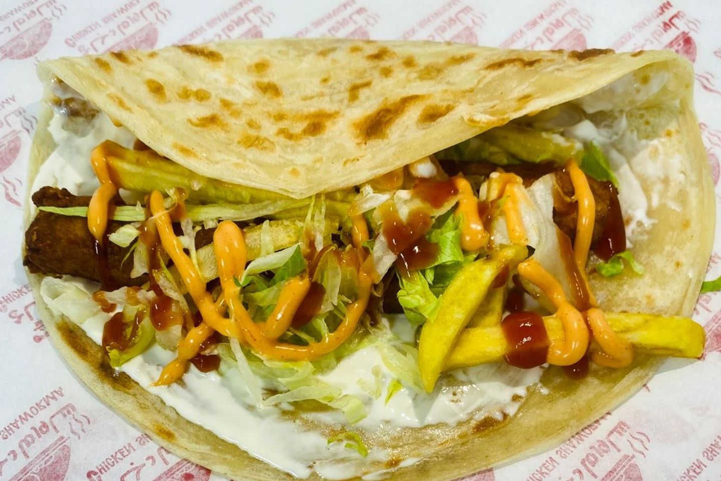 Kebab Chicken Paratha