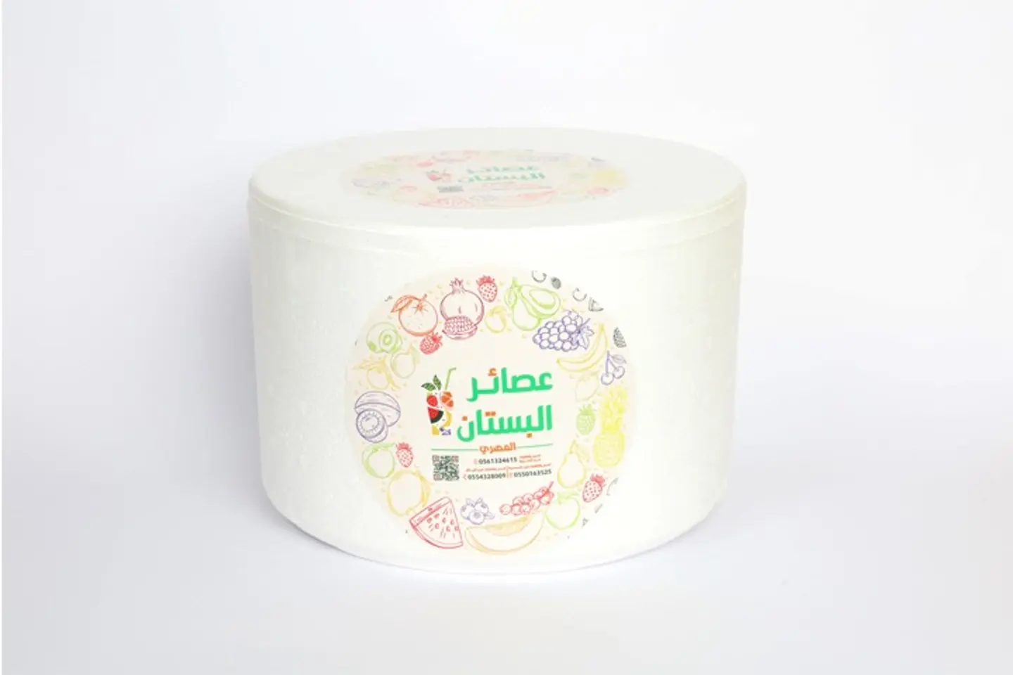 باكس عصيرات مدور ٢٨ علبه