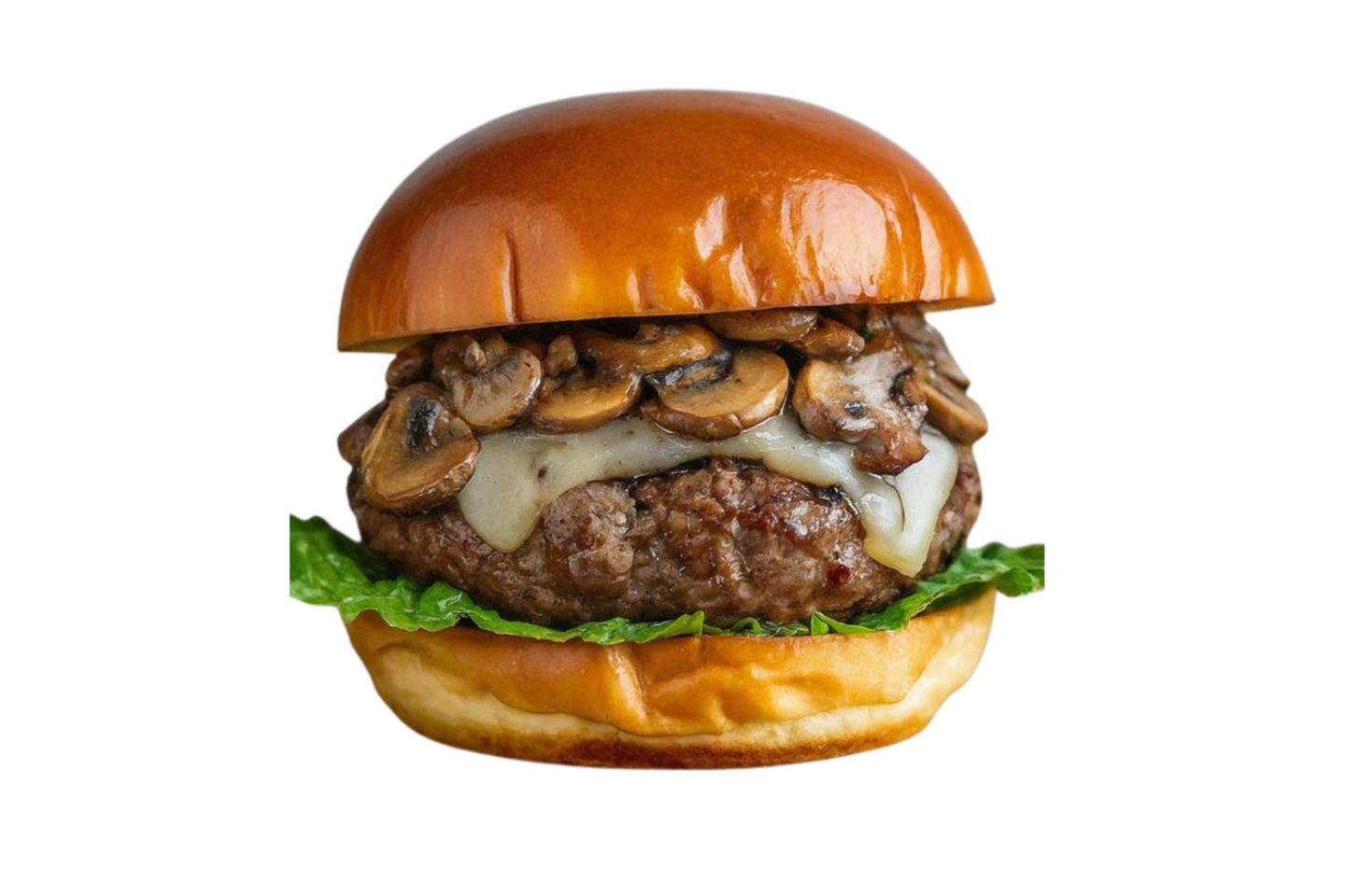 Mushroom Swiss Burger