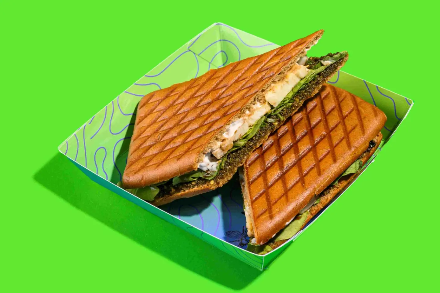 Halloumi Bee Panini