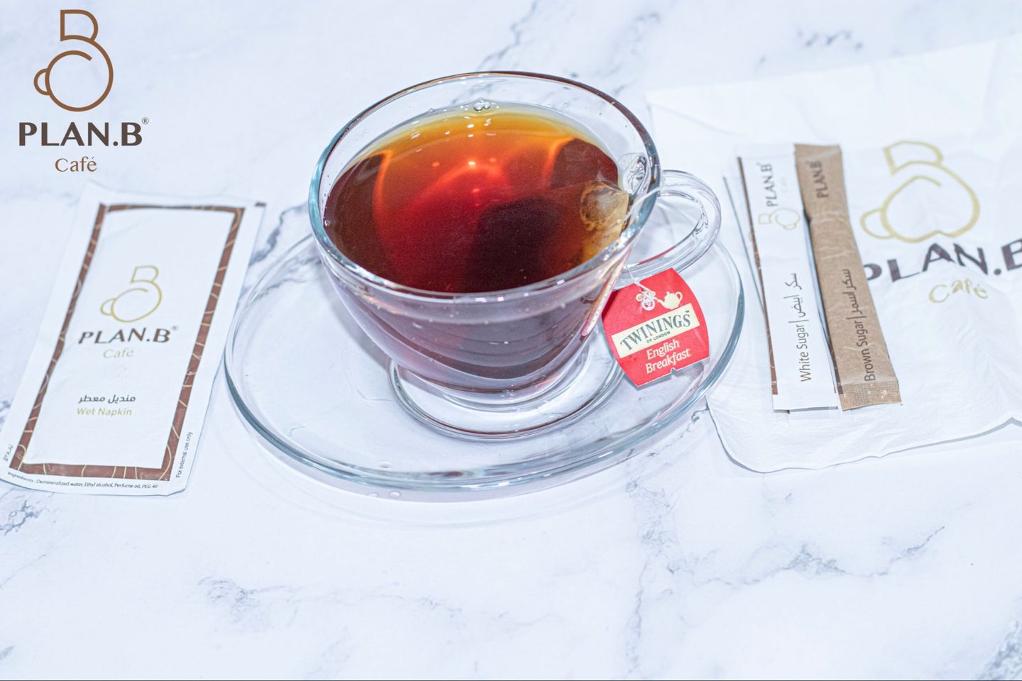Red English Tea Cup
