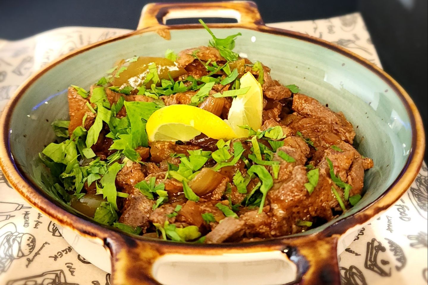طبق كبده