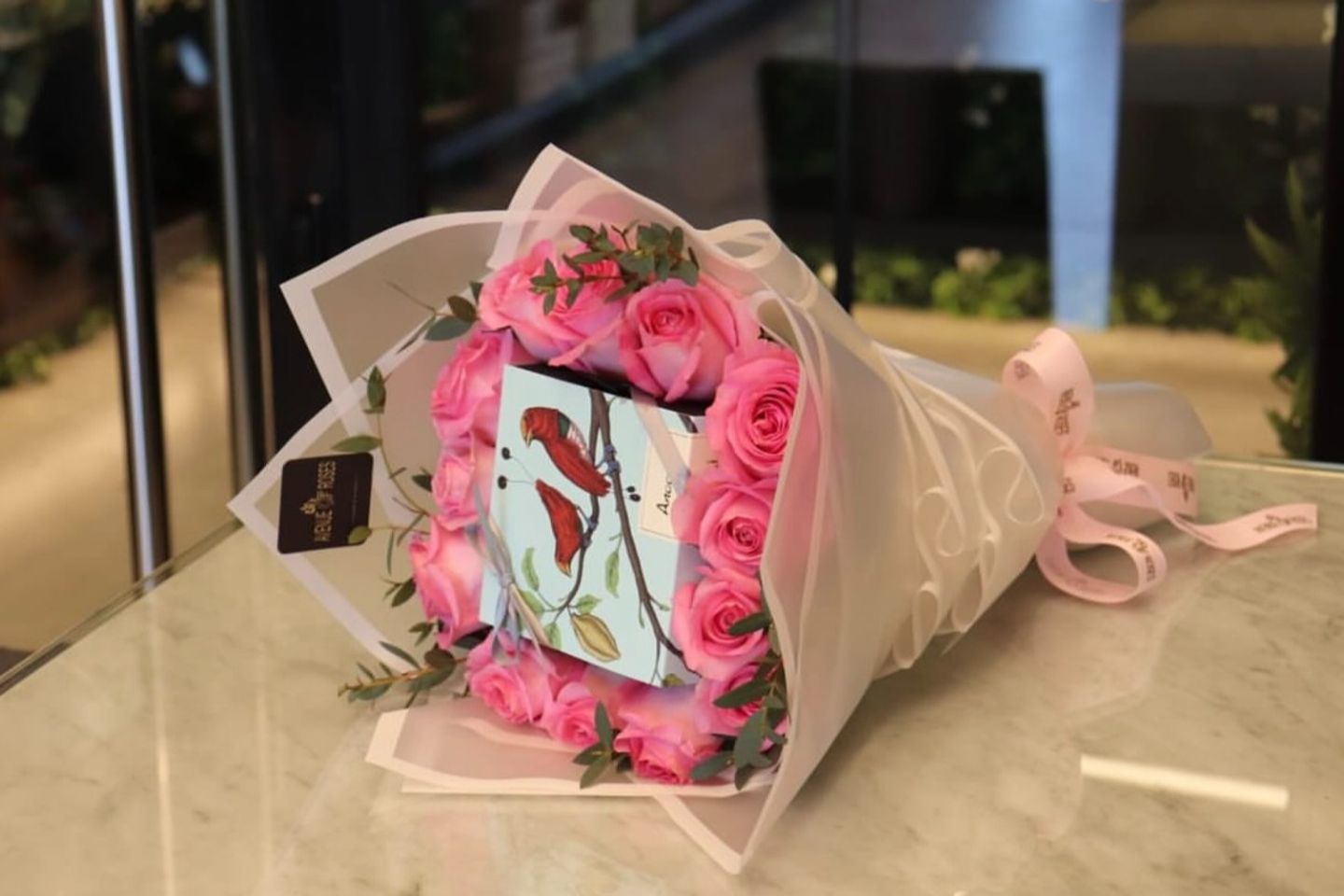 Bouquet Choclate Anoosh Pink
