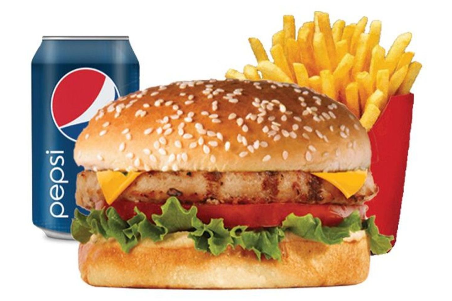Laham Burger Meal