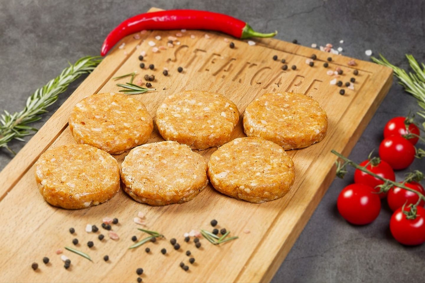 Mini Burger Chicken   Ready To Grill