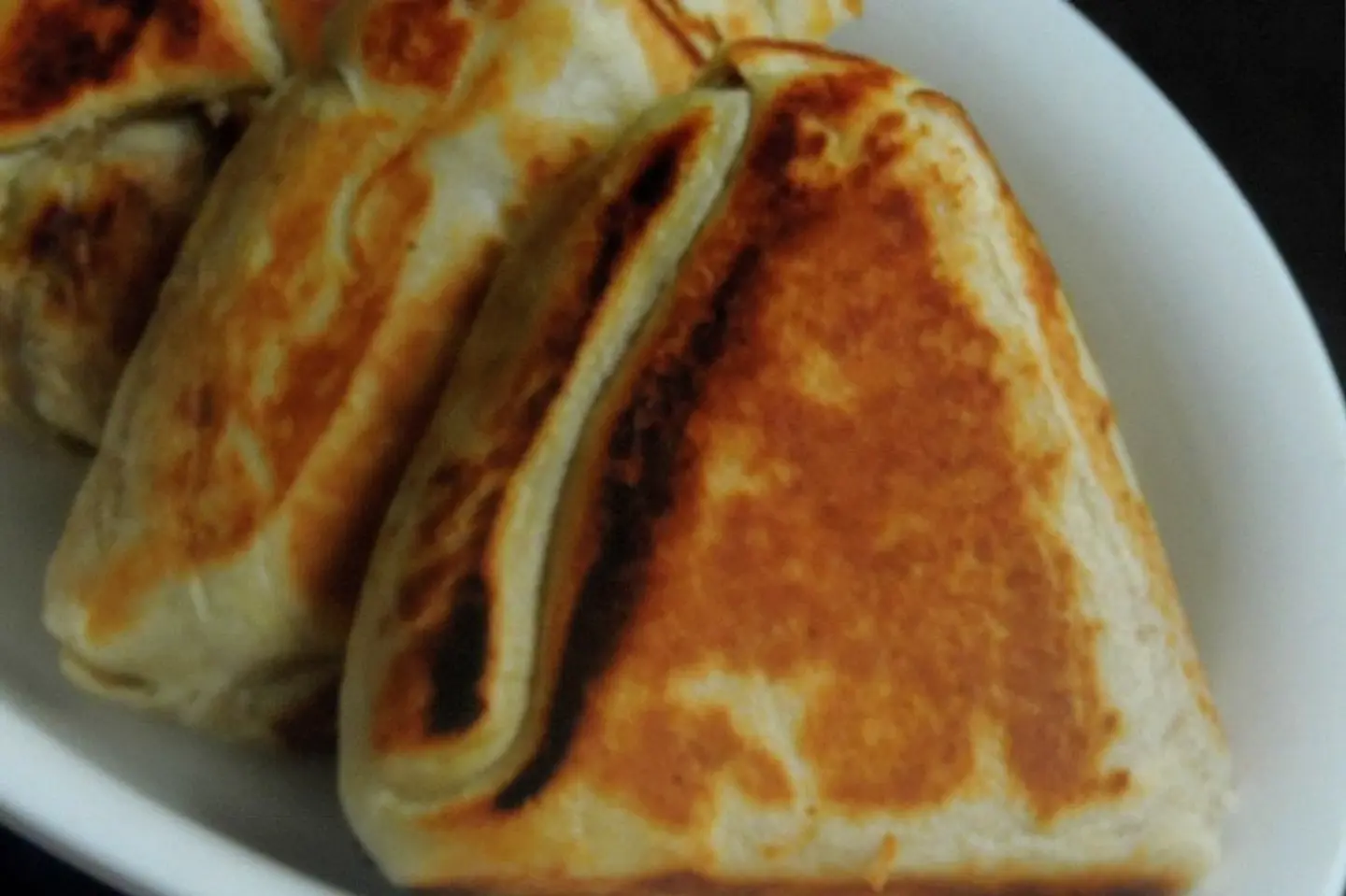 خبز روتي بالخضار مع البطاطس