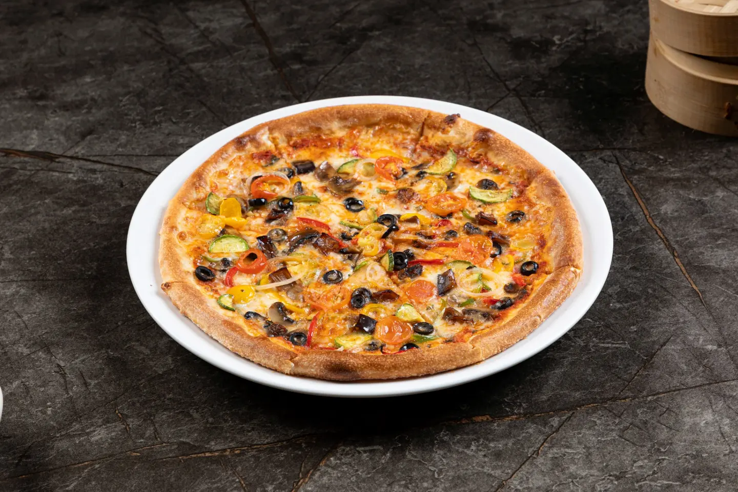 Excotic Vegetable Pizza