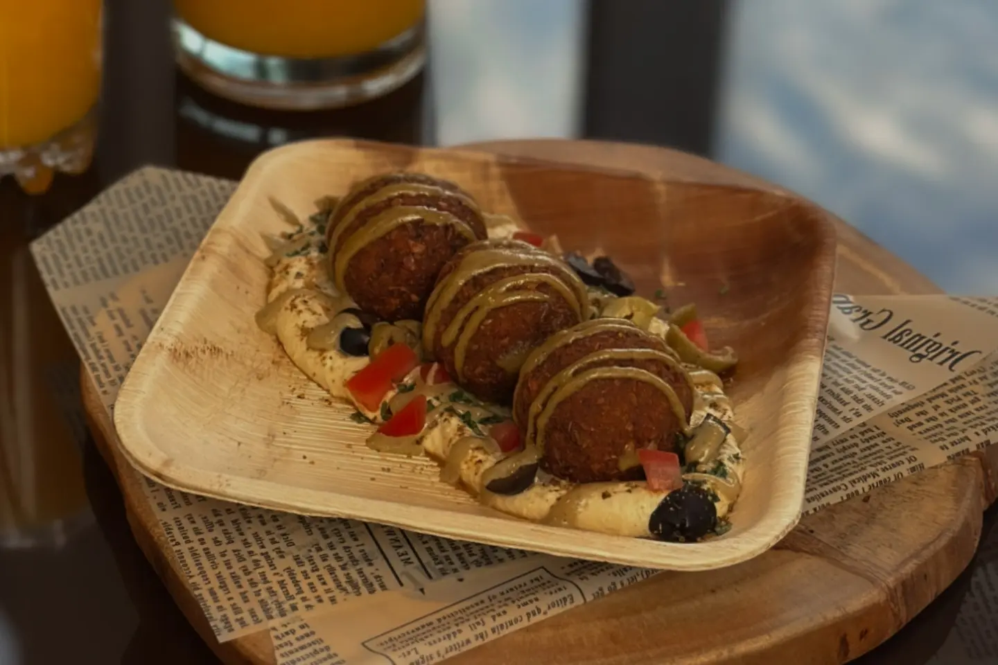 Edamame Falafel