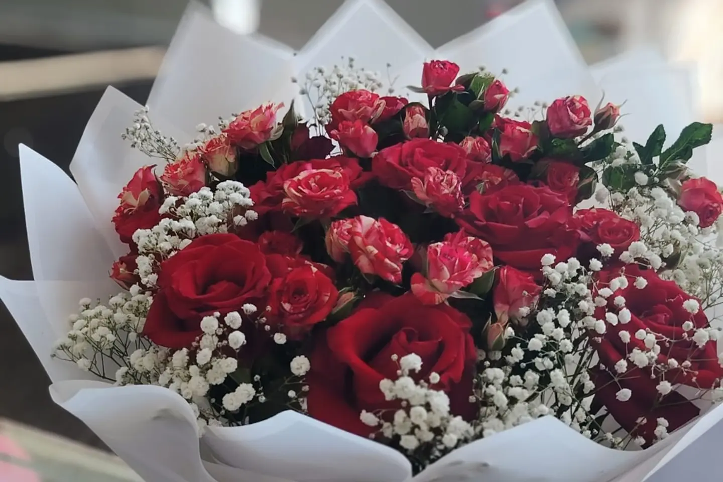 بوكية بيبي روز وجوري